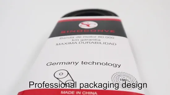 6pk1600 Courroie d'entraînement nervurée en caoutchouc EPDM Pk pour voiture