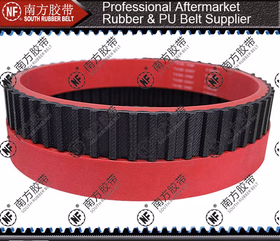 Bandes en caoutchouc industrielles Poly PVC PU Pièces de transmission de moto automatique Convoyeur de ventilateur Entraînement synchrone des dents Pk Courroie trapézoïdale nervurée