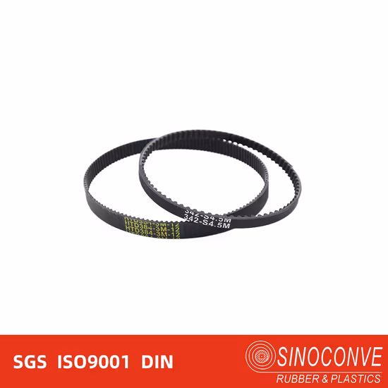 Courroie de distribution en caoutchouc industrielle de type T, bonne performance